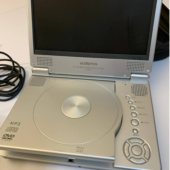 Collectible Portable AUDIOVOX 8" LCD Monitor & DVD Player D1812 & more UNTESTED - Picture 10 of 16